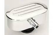 Billet Specialties Bilt Breather Oval Milled PCV BS21920