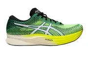 ASICS Men's Magic Speed 2 Running Shoes (Safety Yellow/White, Size 11 US)