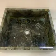 20"x15x6" Natural Labradorite Stone Wash Basin Sink Random Art Vanity Top Decor