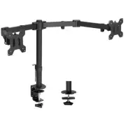VIVO Full Motion Dual VESA Monitor Desk Mount Double Arm Joint Screens up to 34"