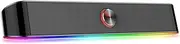 JSEIAJB 3.5mm Stereo Surround Music Smart RGB Speakers Column Sound Bar for Computer PC Notebook Loudspeakers