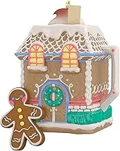 Hallmark Keepsake 2024 ‘Cup of Cozy’ Porcelain Christmas Tree Ornament/Novelty Christmas Tree Decorations