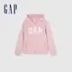 Gap 男童裝 Logo連帽外套-粉色(890300)