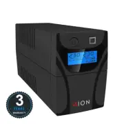 ION F11-650VA Line Interactive Tower UPS, 2x AU Outlets, RJ11 Phone Line Pro