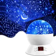 Star Projector Night Lights for Kids with Timer, Gifts for 1-14 Year Old Girl