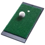 FT Launch Zone Golf Hitting Mat with Rubber Backing Golf Putting Mat,Green