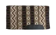 Showman ® 34" x 40" Heavy weight woven wool, single ply saddle blanket