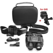 Night Vision Binoculars Goggles HD Head Mount Infrar Night Vision Device Hunting