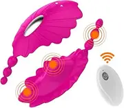 SIDED 2 in 1 And Triple Balls Bee Type Prostata Massaging,Thrusting Pro-state Plug Portable Massager for Men Man Pro State Waterproof Massaging Device with Multiple Vibration