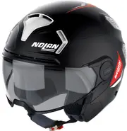 Nolan N30-4 T Inception, open face helmet , color: Matt White/Black , size: M