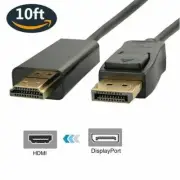 C2G 54434 10FT DP TO HDMI 4K PASSIVE BLACK