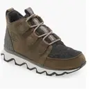 SOREL Z4744 Womens Quarry Leather Kinetic Caribou Waterproof Boots Size 6