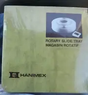 Hanimex Rotary Slide Tray - projector PN 3712 100 Slides BRAND NEW 5 x 5 Diapo.