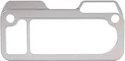 Vuzmode Motorcycle Speedometer Case Cluster Cover Trim for CB500X CB650R CBR650R 2019-2020 Motorbike Instrument Gauges Protector Speedometer Trim Ring(Silver)