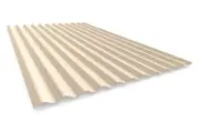 Stratco CGI Corrugated Roofing & Wall Cladding Sheet .42mm BMT Smooth Cream