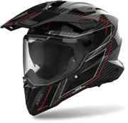 Airoh Commander 2 Stylish Full Carbon Motocross Helmet, Size L for Men