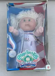 NIB Cabbage Patch Kids Olympikids 1996 Special Edition Doll Tennis USA L@@k