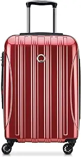 [DELSEY PARIS] Helium Aero Hardside Expandable Luggage with Spinner Wheels, Brick Red, Carry-On 21 Inch, Helium Aero Hardside Expandable Luggage with Spinner Wheels
