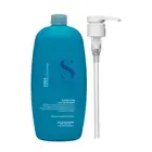 ALFAPARF SEMI DI LINO SHAPE CURLS ENHANCING LOW SHAMPOO 1 LITRE WITH PUMP