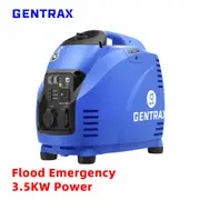GENTRAX GT3500 Inverter Generator 3.5kW Max 3.0kW Rated Pure Sine Wave Petrol Camping