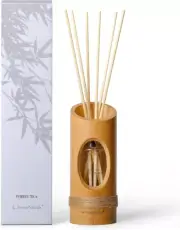 Aroma Naturals Reed Diffuser 100ml Fragrance Oil WHITE TEA Japan F/S