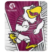 NRL - Manly-Warringah Sea Eagles - Coral Fleece Rug