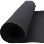 Black Felt Fabric Car Carpet for Floor Liner Trunk Underfelt