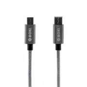 Moki Braided Type-C to Micro SynCharge Cable