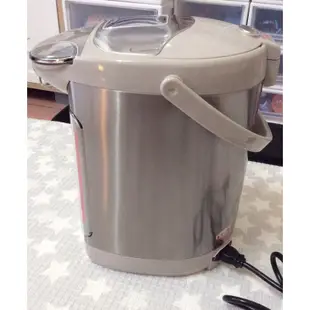 《代售-跳蚤小市場》二手-SAMPO聲寶三段定溫型電熱水瓶(4公升)泡奶粉、泡咖啡、泡茶❤️沖泡熱飲❤️保溫杯保溫壺