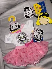 VTG Build Bear Harajuku Gwen Stefani Outfit Polka Dot Skirt Shirt Purse No Doubt