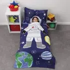 Everything Kids Space Astronaut - Navy, Green & Yellow Glow in the Dark 4Piece T