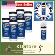 Multipurpose Pre-Moistened Wipes for TVs, Phones & Laptops - Streak-Free Clean