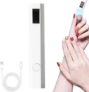 Maciun Hand Held UV Light for Nails,Rechargeable Small LED Display Pen for Nails | Cordless 2 Timer Lamp, Professional Portable Glue Dryer for Women Stickers