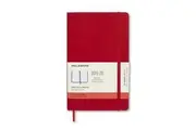 Moleskine 18 Month Daily Planner 2020 - Scarlet Red