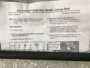 CYBEX 610A NEW ARM HANDLE LINKAGE ROD SET 610A-205 / 610AK012
