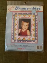 LOVE MY GRANDCHILD Dimensions Frame-ables Counted Cross Stitch Picture Frame Kit