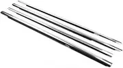Jodriva Window Door Seals 4Pcs Chrome Car Weatherstrip Window Moulding Trim Door Seal Belt Molding, for Mercedes, for Benz, GLC X253 2015 2016 2017 2018 2019 Car Door Weather Strip