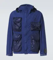 [C.P. Company] C.P. Company Goggle Lens technical jacket AU 87 blue