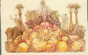 *Postcard-"Truth" /Tales From Chaucer/ *Mardi Gras Float Designs {S2}