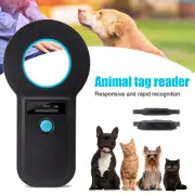 Portable OLED Pet Cat Dog Scanner EMID ISO Chip Dog Animal Tag Microchip Reader