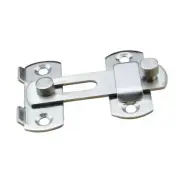 Stainless Steel Shed Door Lock Slide For Bathroom Bedroom