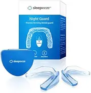Sleepeeze Night Guard - Custom Fit Mouth Guard Designed For Teeth Grinding Clenching Bruxism - BPA Free Dental Guard