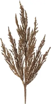 Melrose Set of 6 Plume Artificial Fall Harvest Stems 24.5"