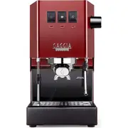 Gaggia New Classic Pro Cherry Red Coffee Machine
