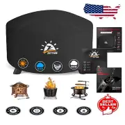 Fade & Weather Resistant 44'' Fire Pit Cover - Ultimate Protection for Outdoors