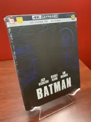 Batman Steelbook (4K UHD + Blu-ray, 1989) Factory Sealed ****RARE***