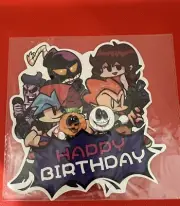 FRIDAY NIGHT FUNKIN PARTY SUPPLIES BALLOONS BANNER CAKE TOPPER PLATES NAPKINS