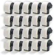 ExtraPrint - 20 Rolls DK-11208 Large Shipping Labels 38mm x 90mm (8000 Labels Total) Compatible with Brother QL-1050 QL-1050N QL-1060 QL-1060N QL-110 QL-1100 QL-1110NWB QL-500 Label Printers