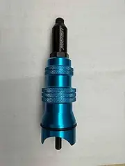 Libraton Rivet Gun Adapter, Rivet Gun Adapter for Electric Drill, Rivet Drill Attachment, for Cordless Electric Power Drill, with Handle, Easy processing for Pop Rivets, 3/32" 1/8" 5/32" 3/16"