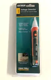 EXTECH DV25 Dual Range AC Electrical Voltage Detector Ticker Tool Flashlight